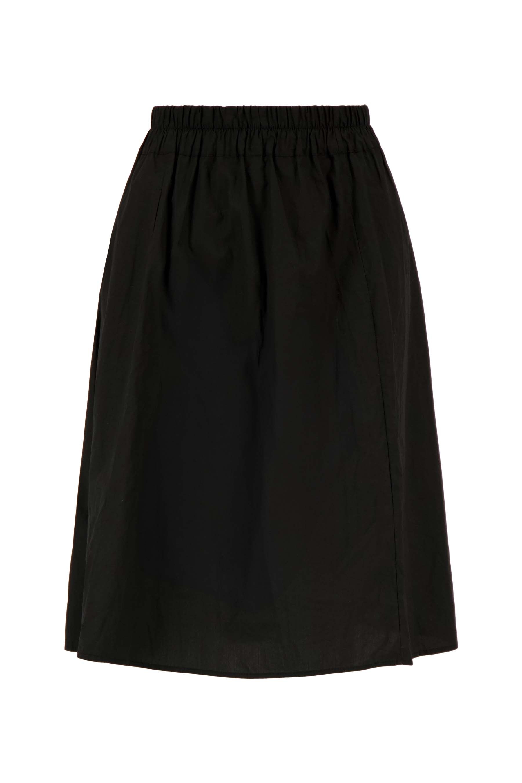 halflange rok wijd