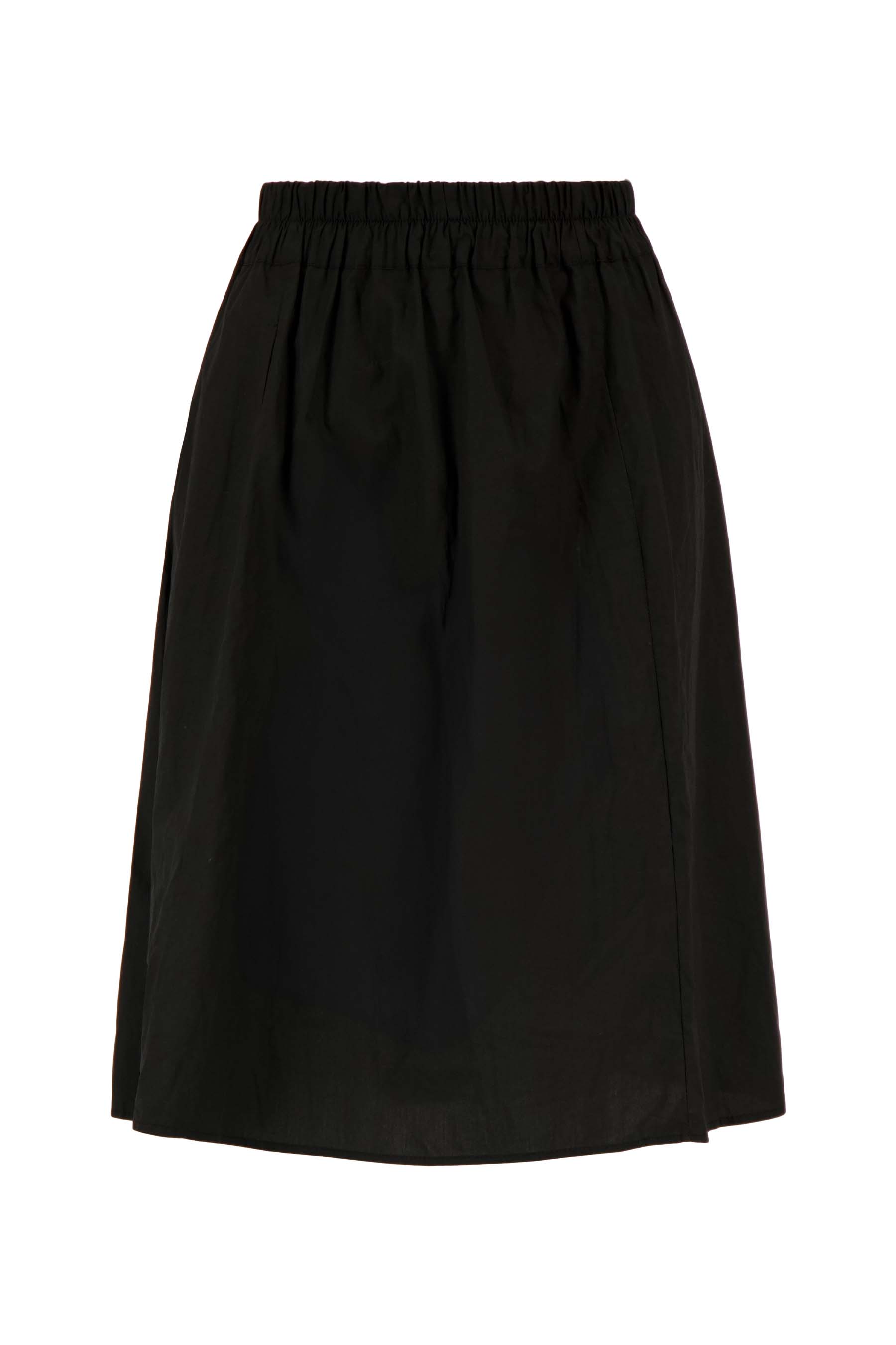 halflange rok wijd