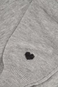 trui met hartje detail
