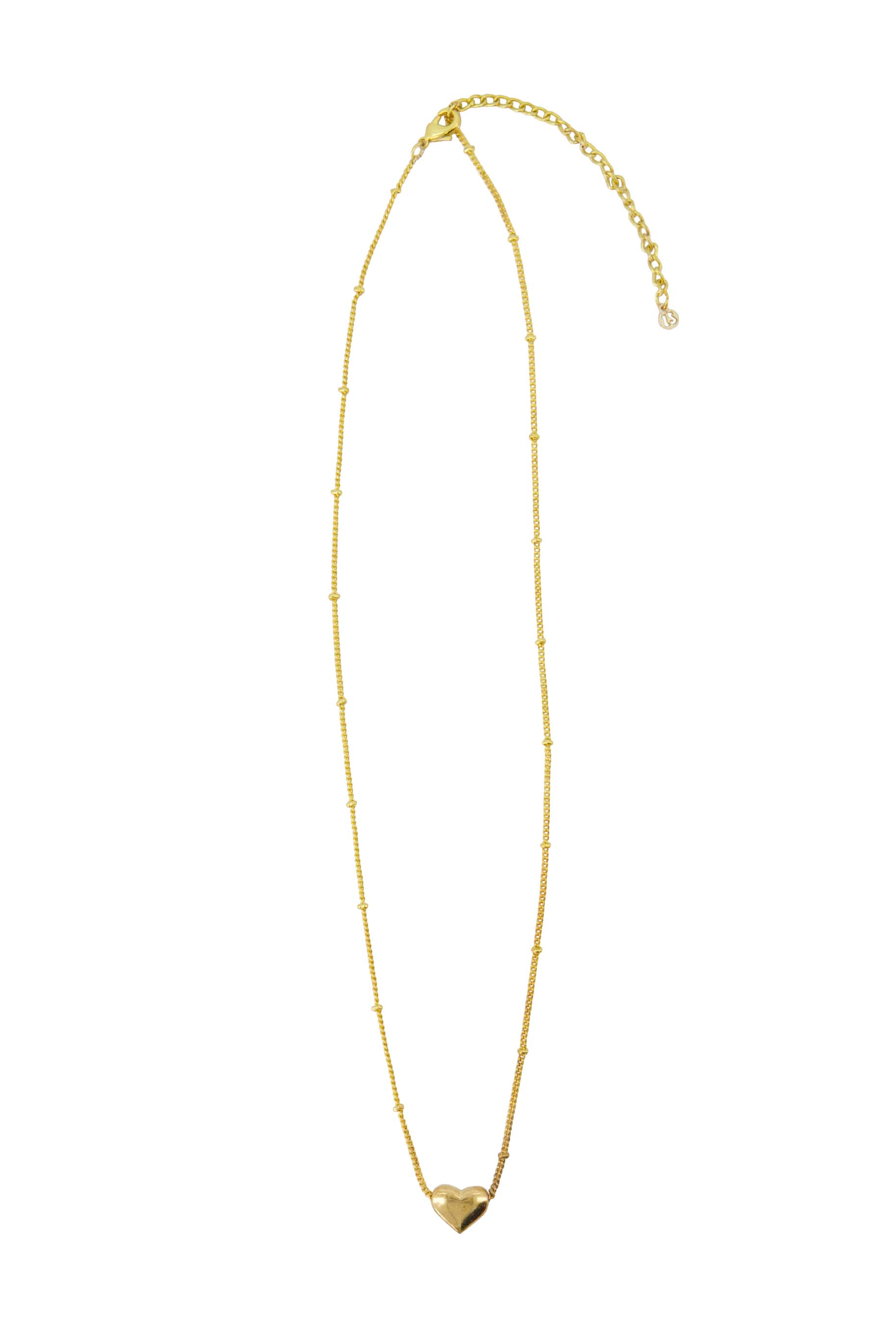 ketting hartje in schuifdoosje de allerliefste zand