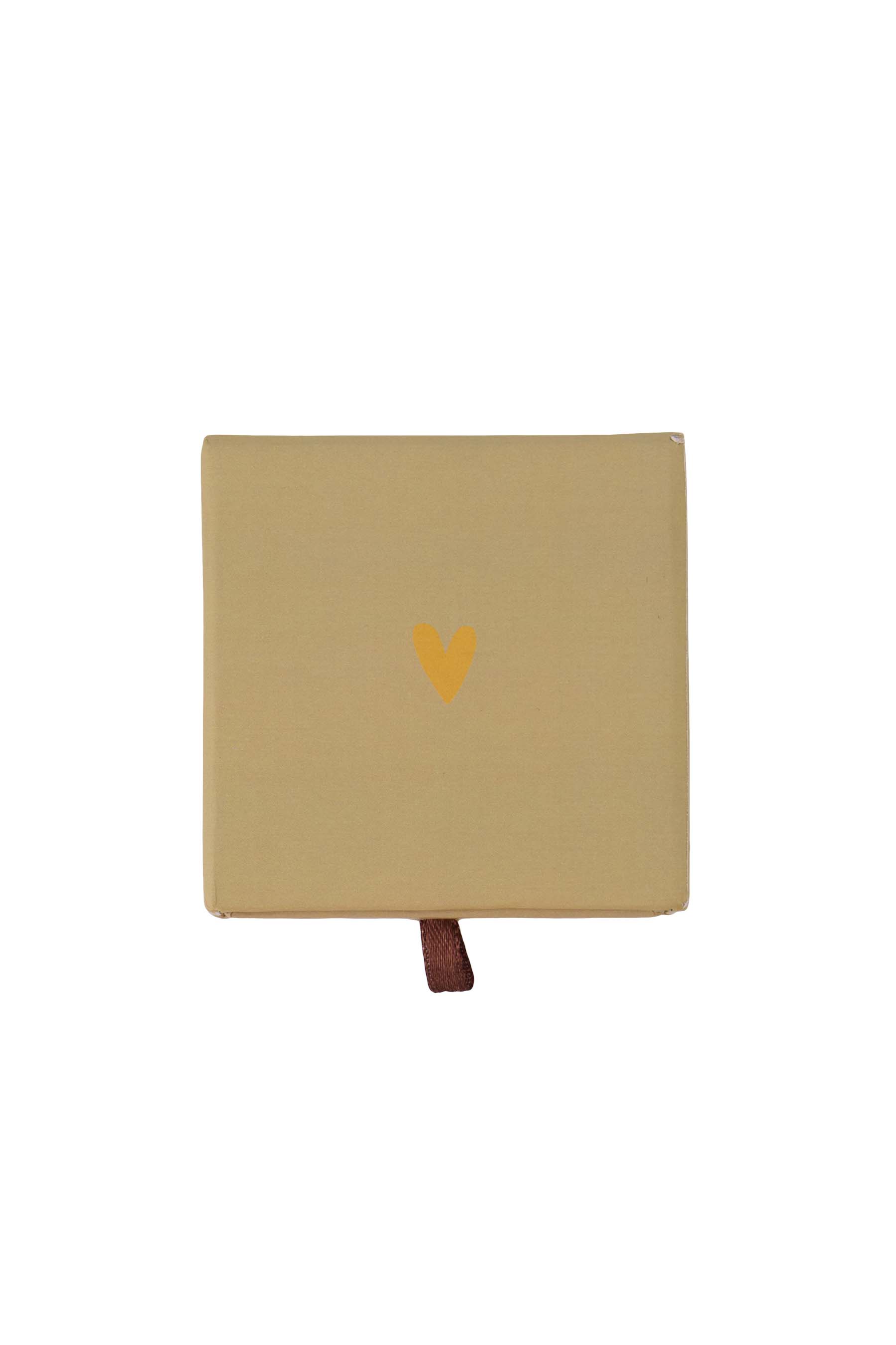 ketting hartje in schuifdoosje de allerliefste zand