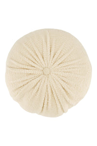 kussen teddy rond Ø40cm zand