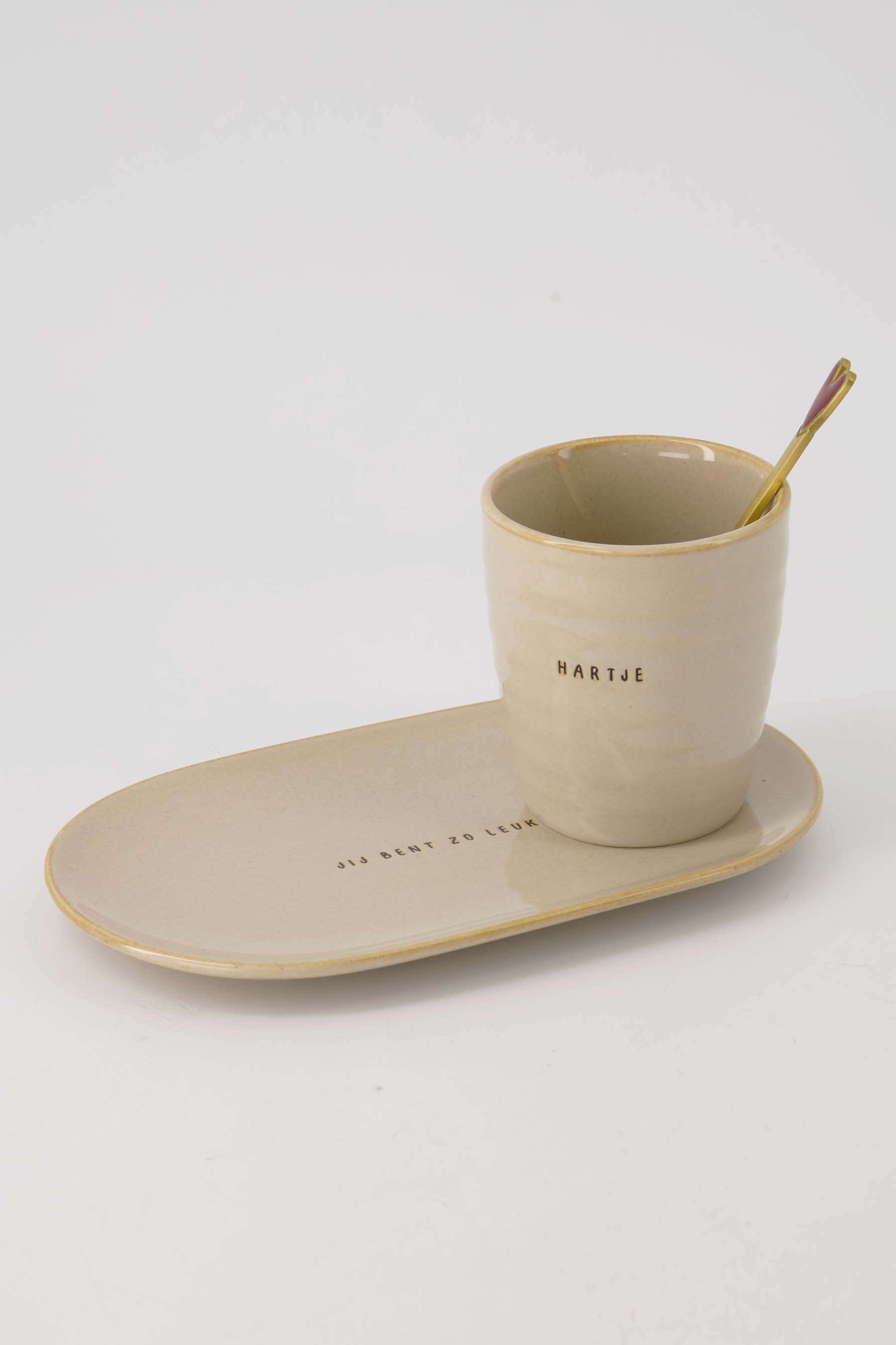 serveerschaal jij bent zo leuk zand