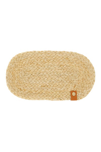 placemat voerbak L naturel