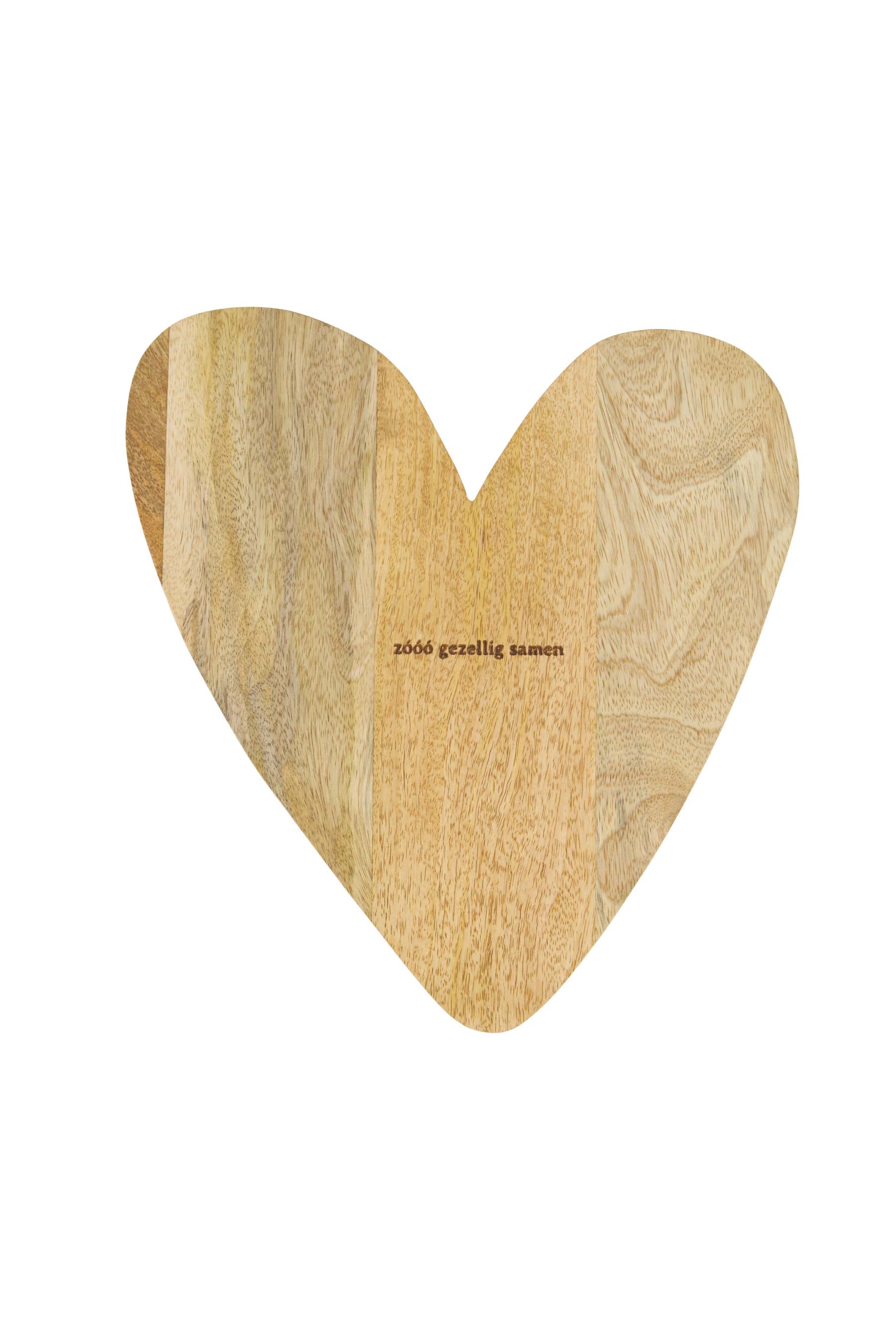 serveerplank hout hartje naturel