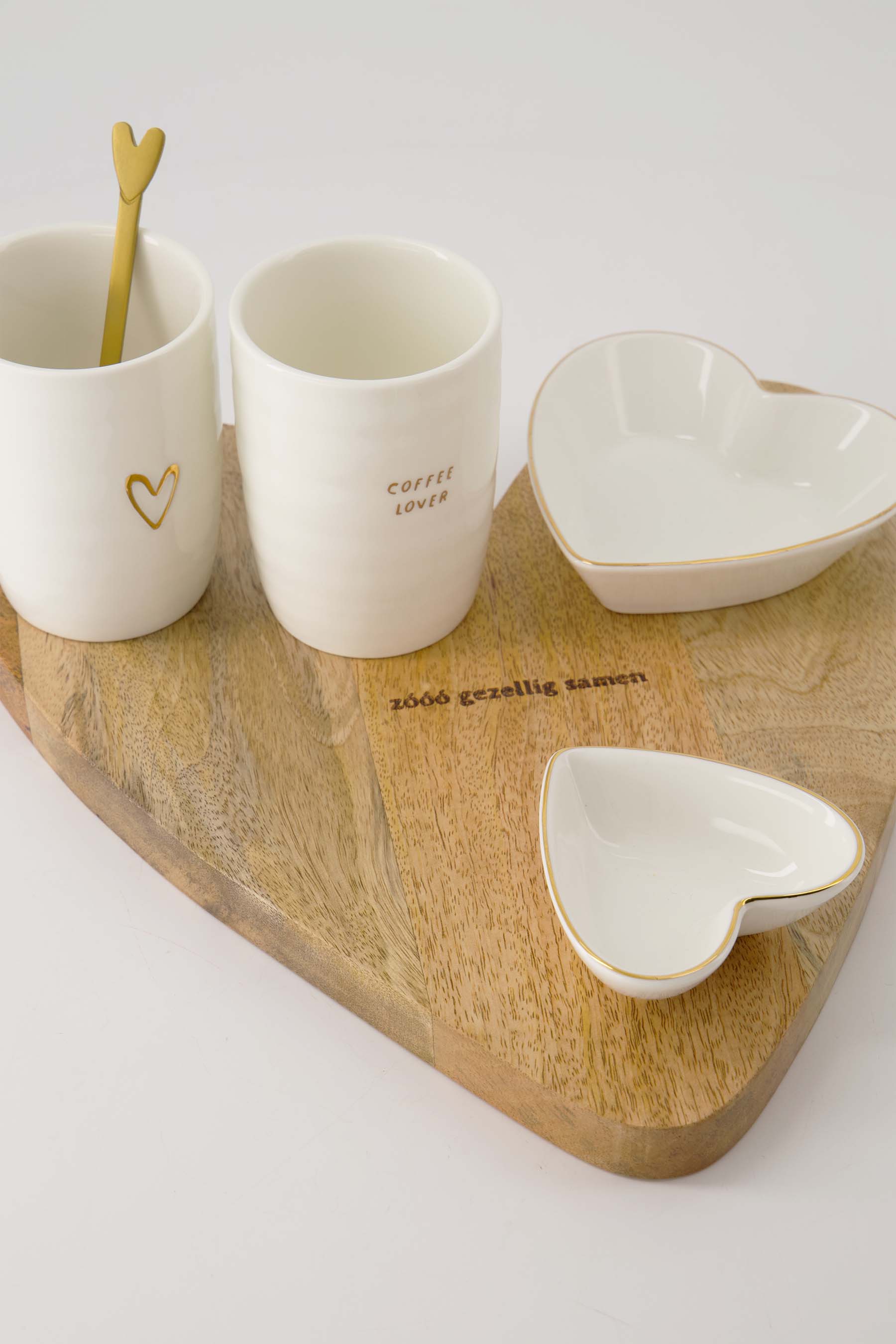 serveerplank hout hartje naturel