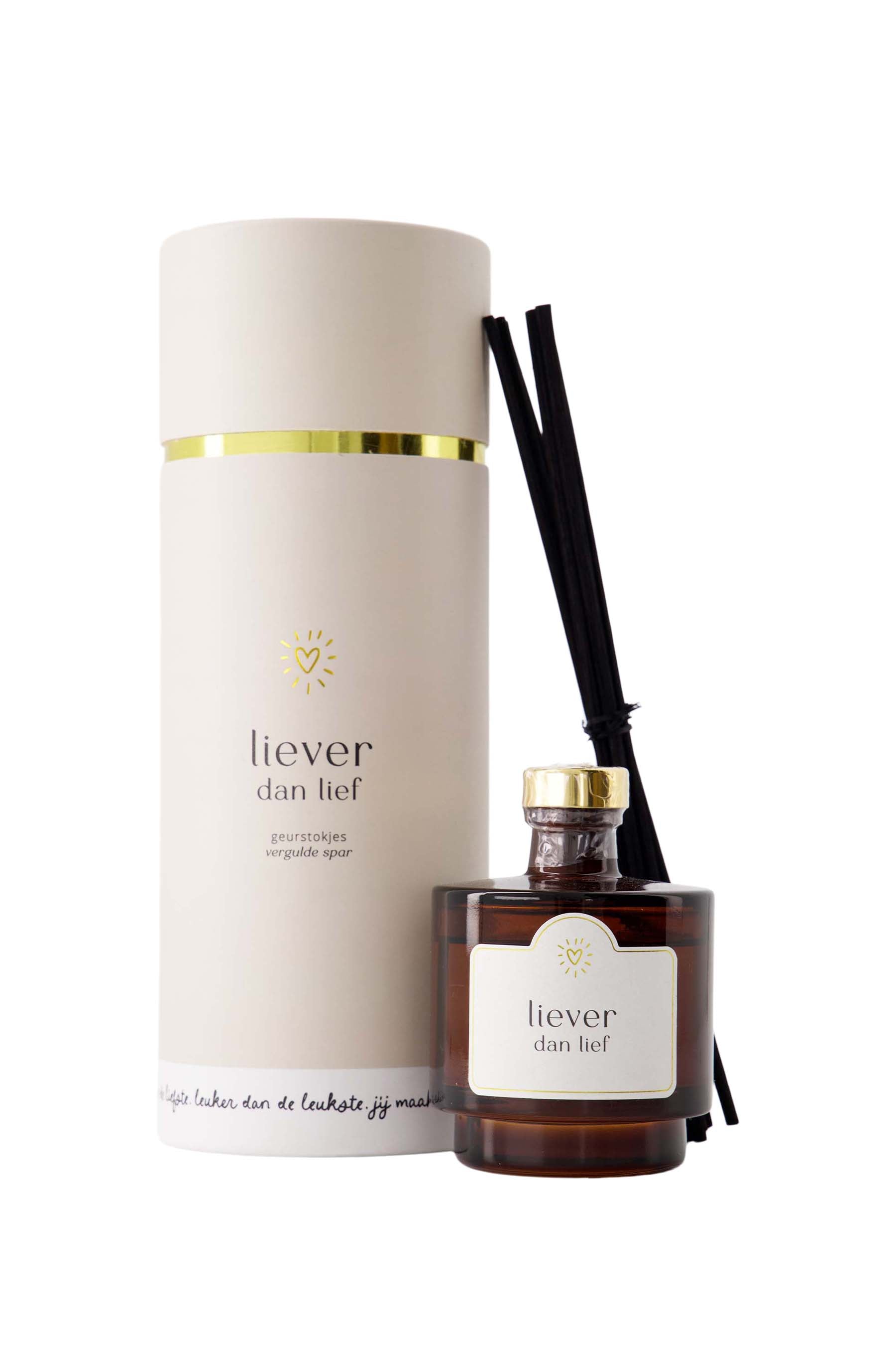 geurstokjes in koker liever dan lief off white