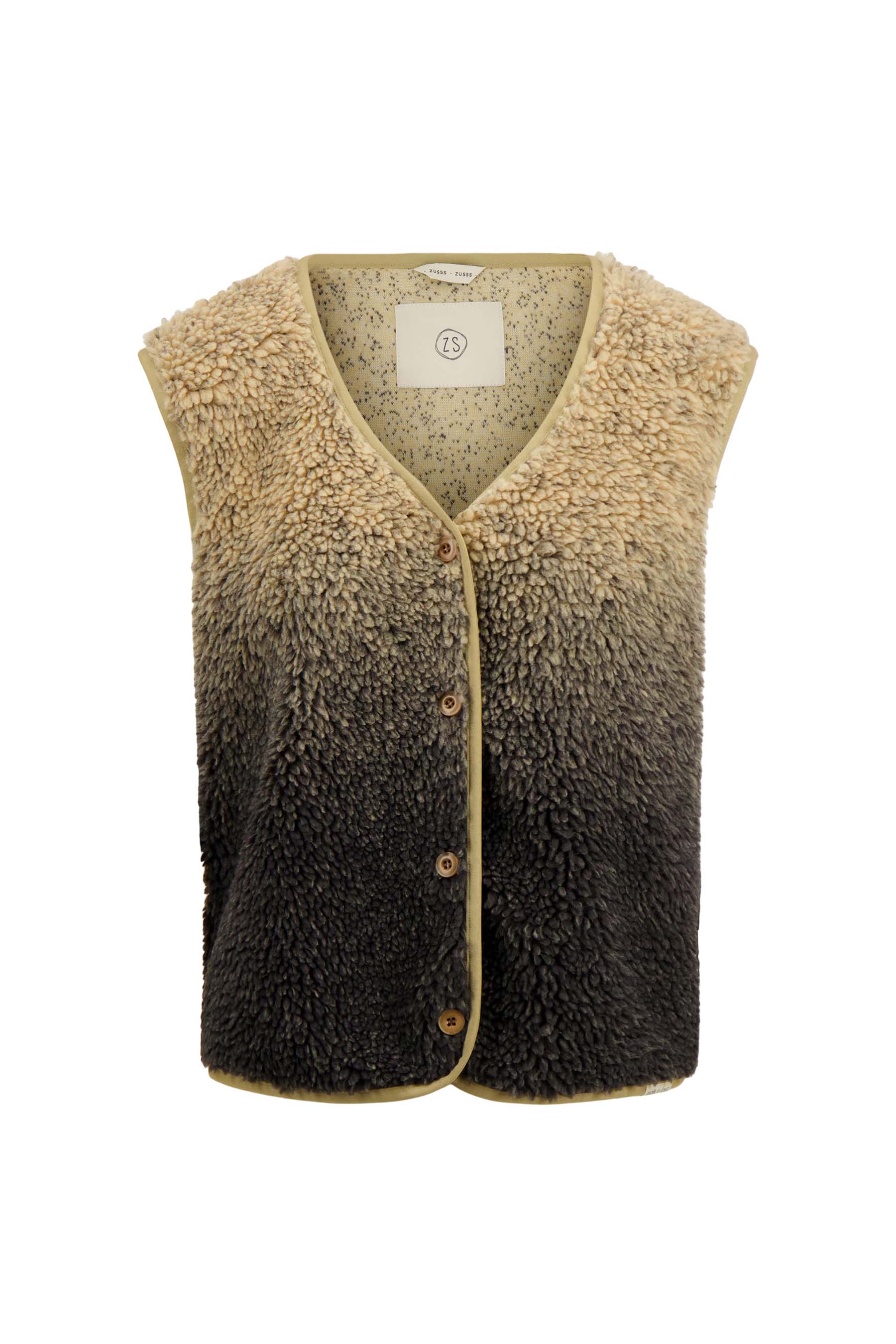 teddy bodywarmer degradé