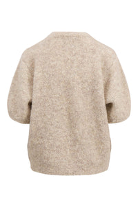 boucle trui met ronde hals