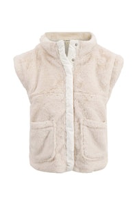 faux fur gilet