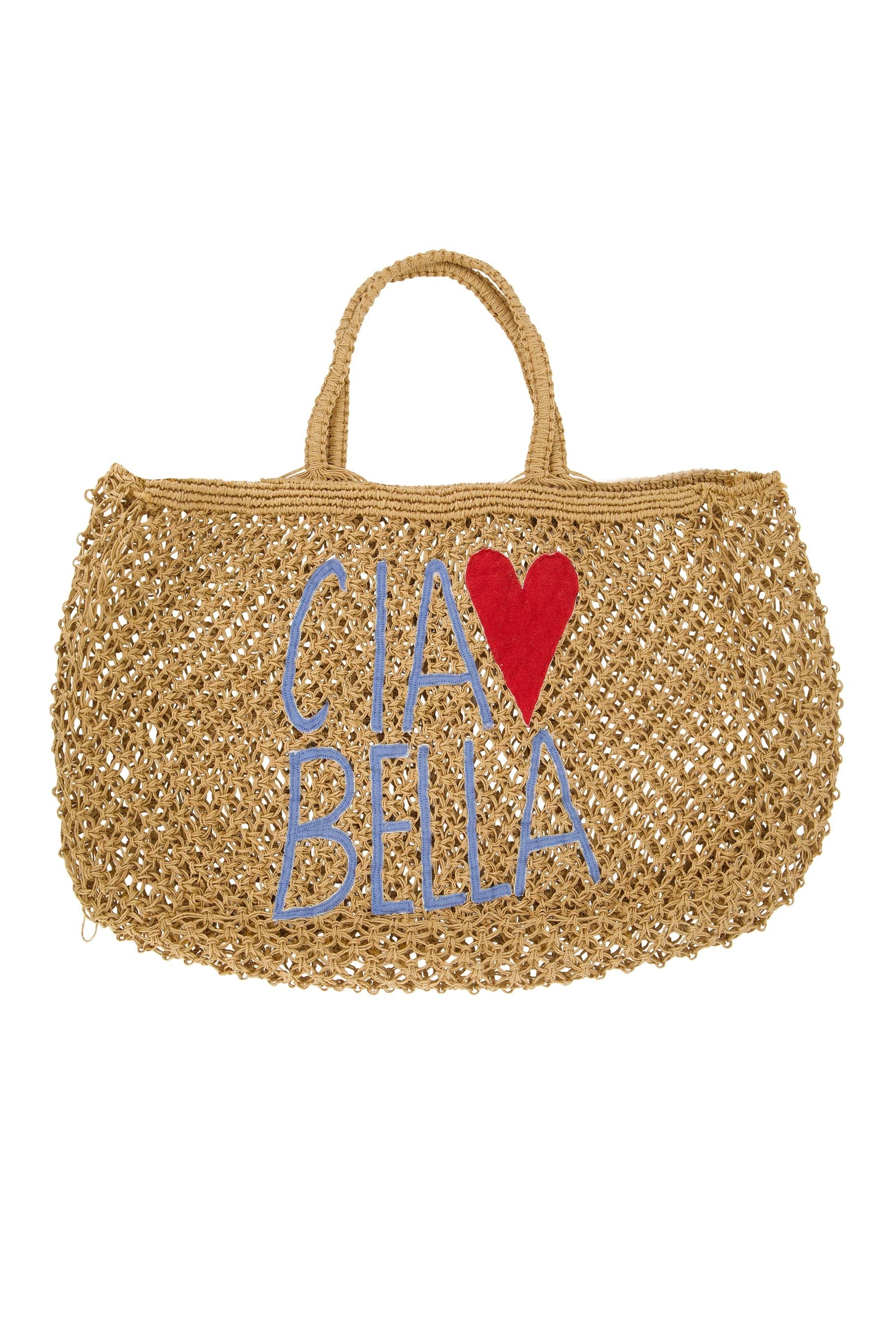 strandtas met borduur ciao bella kit