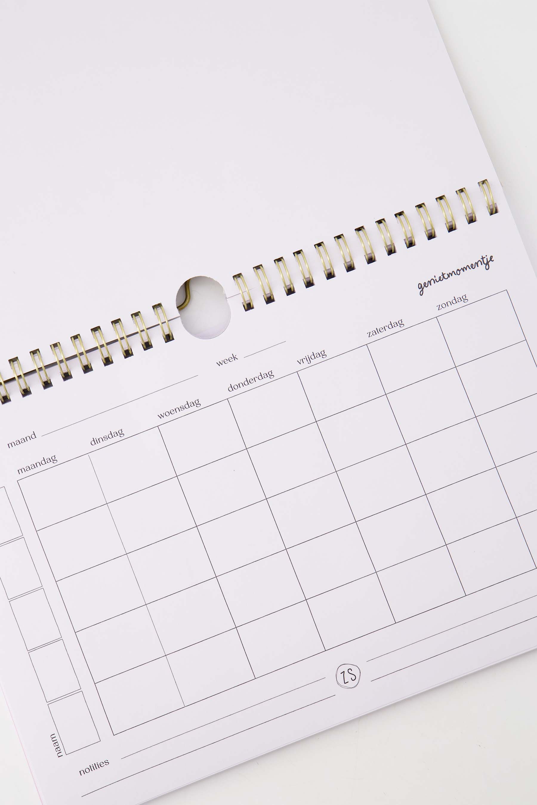 familieplanner alles op z'n tijd linnen