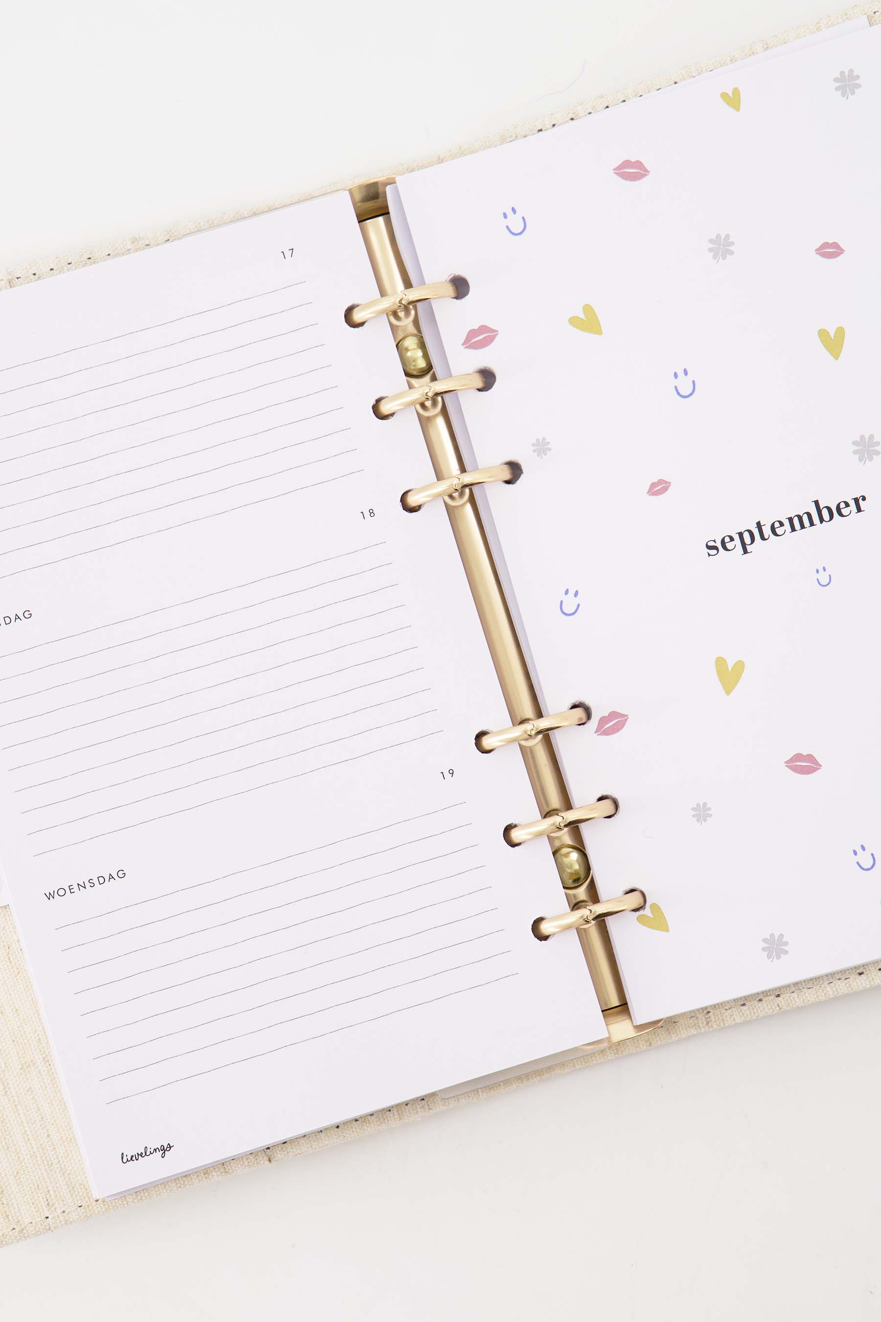 agenda 2026 alles op z'n tijd linnen