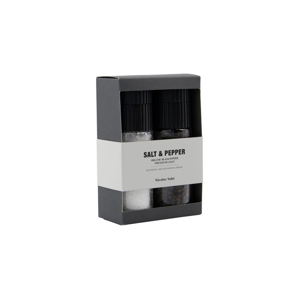 Gift box, Nicolas Vahé Salt & Organic Pepper