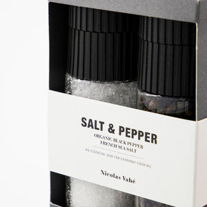 Gift box, Nicolas Vahé Salt & Organic Pepper