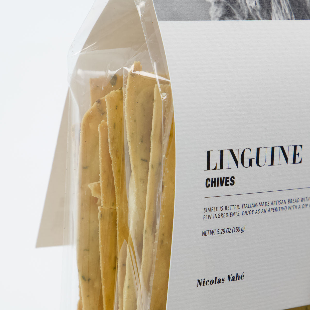Linguine, Chives crackers