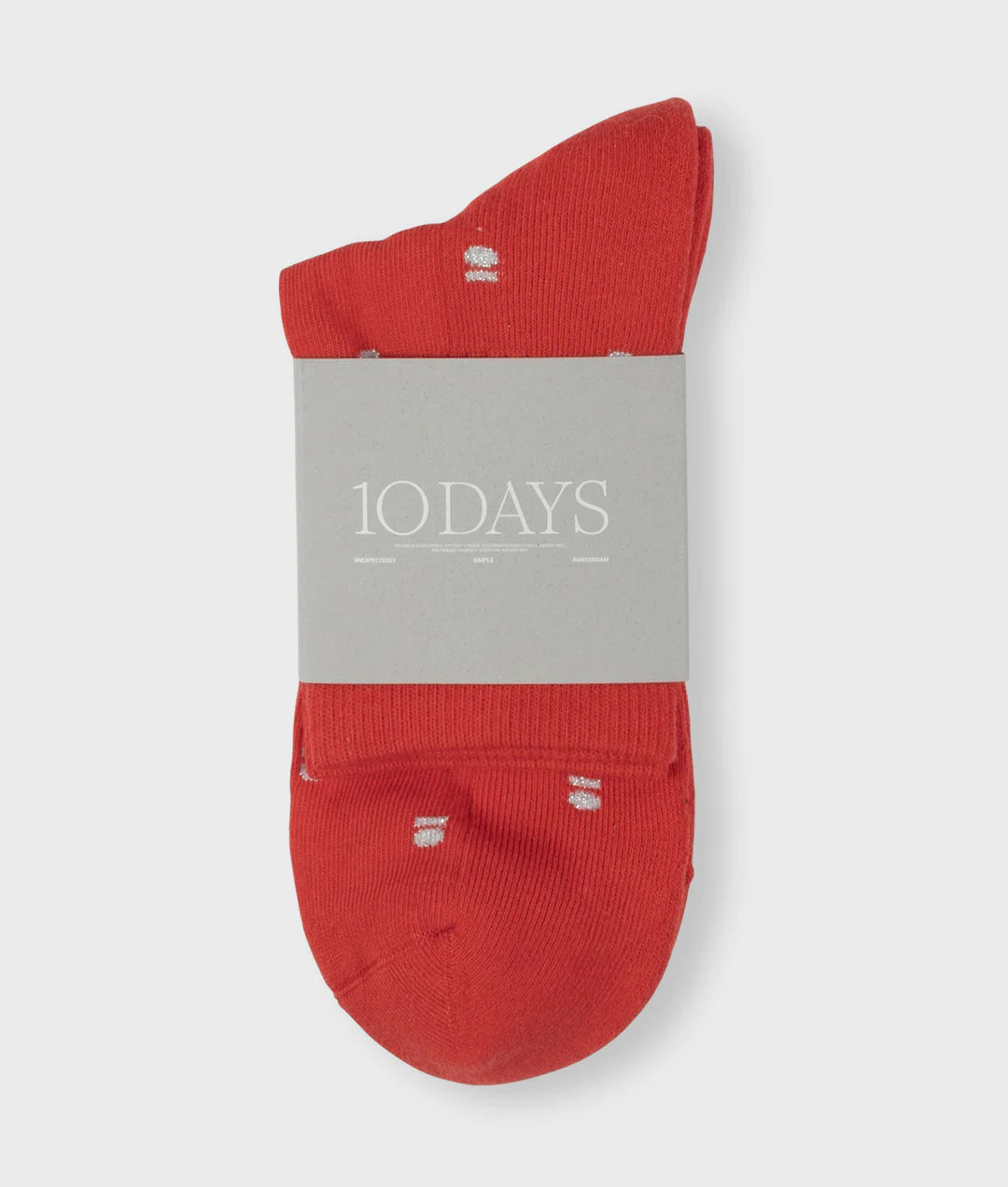 Socks medal, coral red 39/42