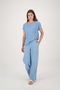 tencel broek wijd model