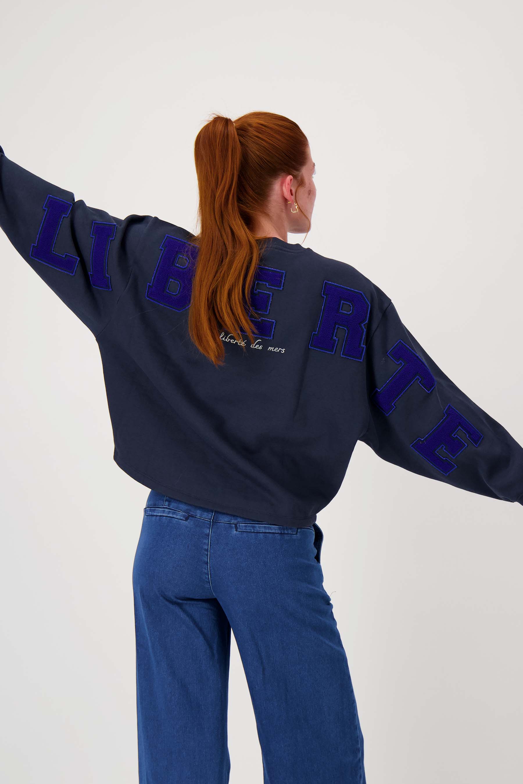 sweater met tekst