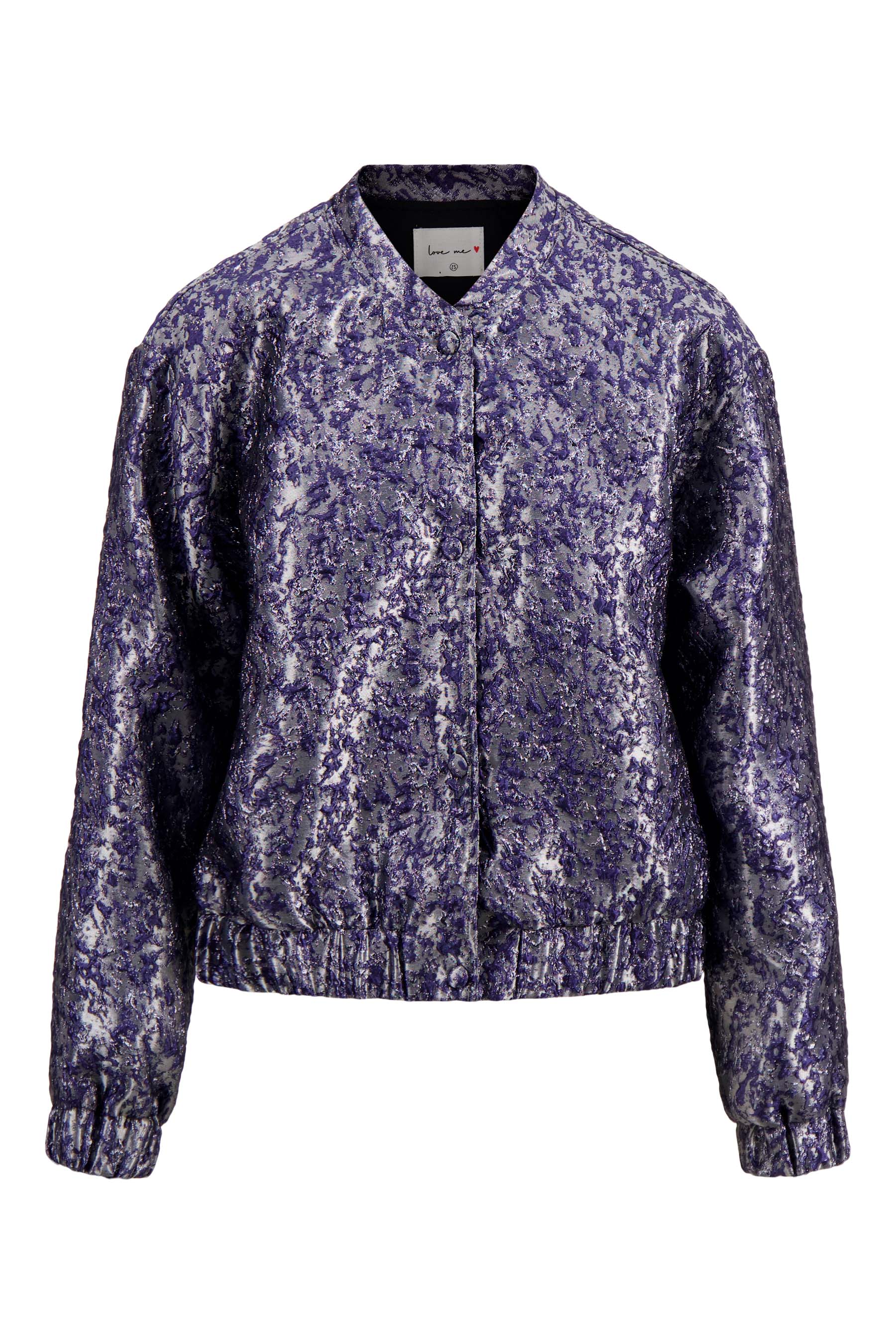 jacquard glans jasje