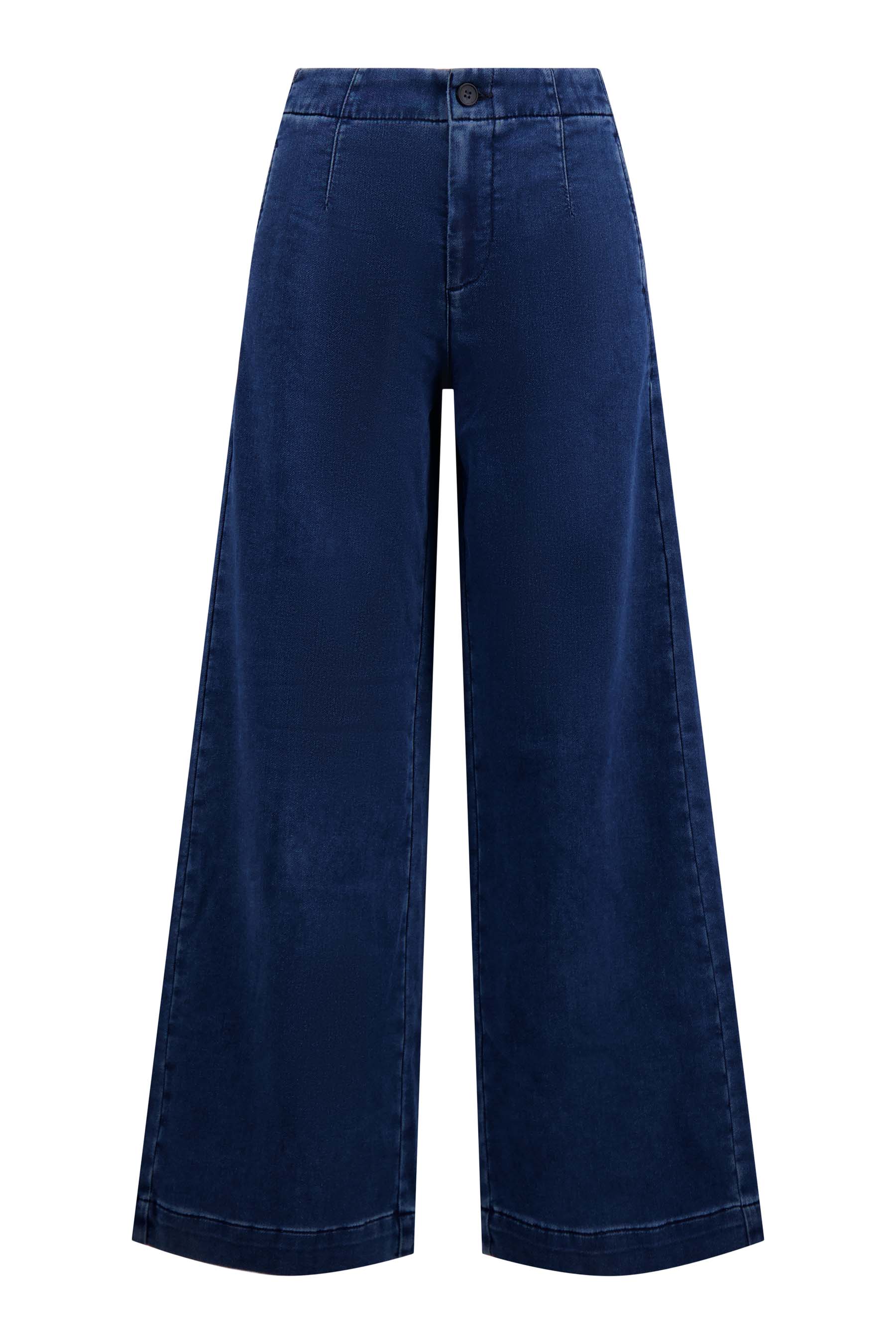 broek van jogger denim stof