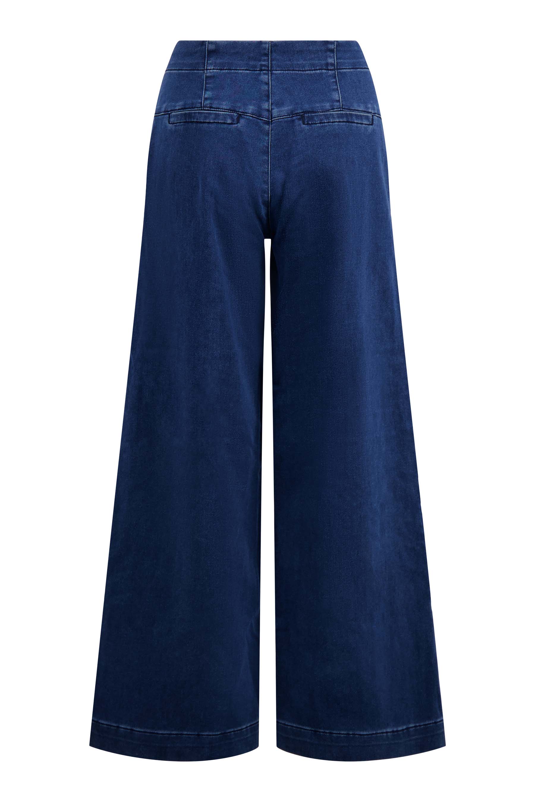 broek van jogger denim stof