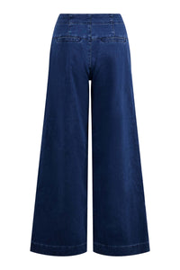 broek van jogger denim stof