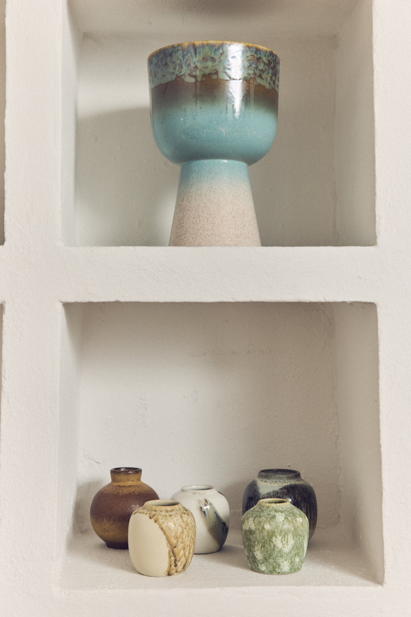 70s ceramics: small vases