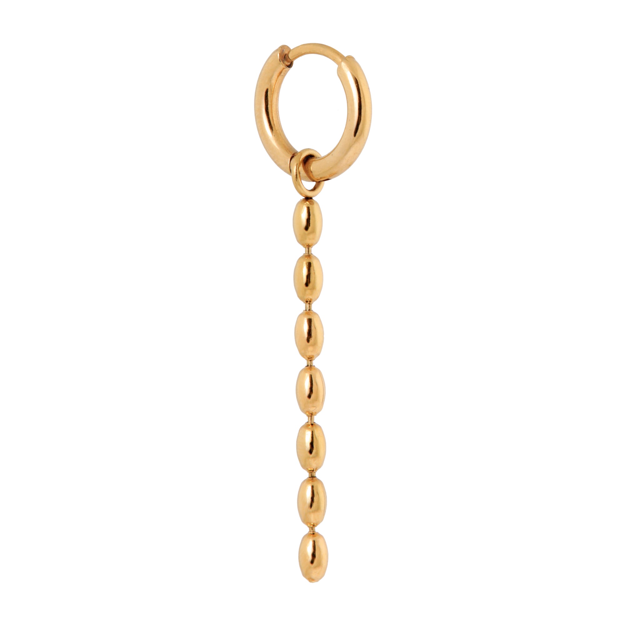 Bones hoop gold