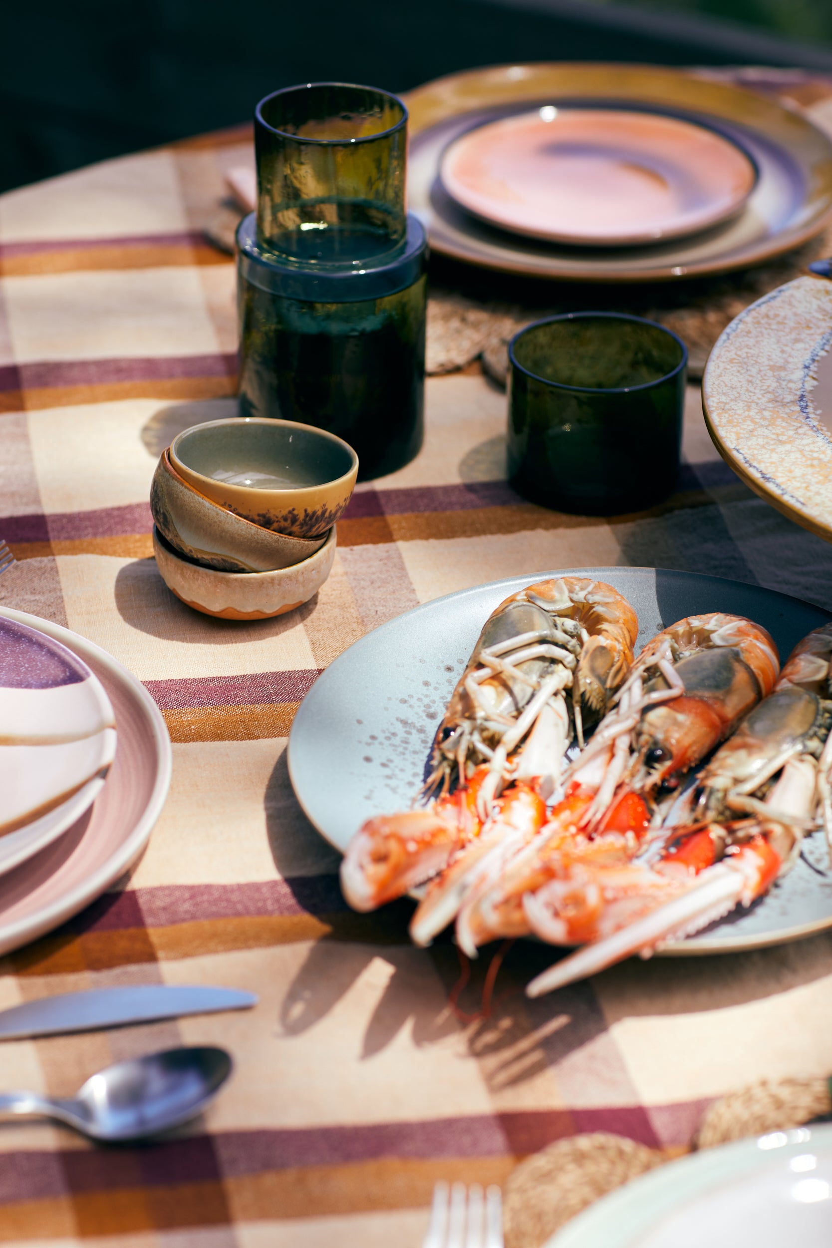 70s ceramics: XS bowls