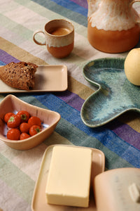70s ceramics: small tray breeze