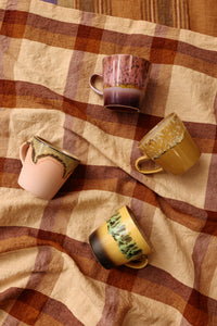 70s ceramics: americano mugs radiant