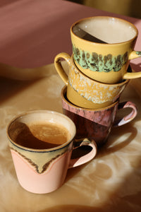 70s ceramics: americano mugs radiant