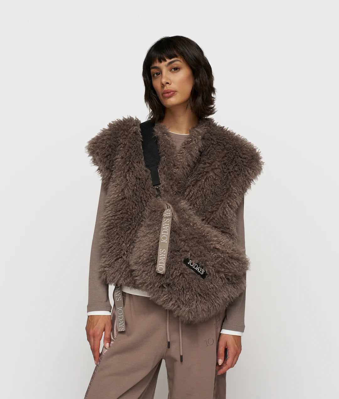 hairy cross body bag