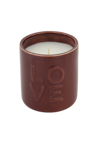 geurkaars keramiek love