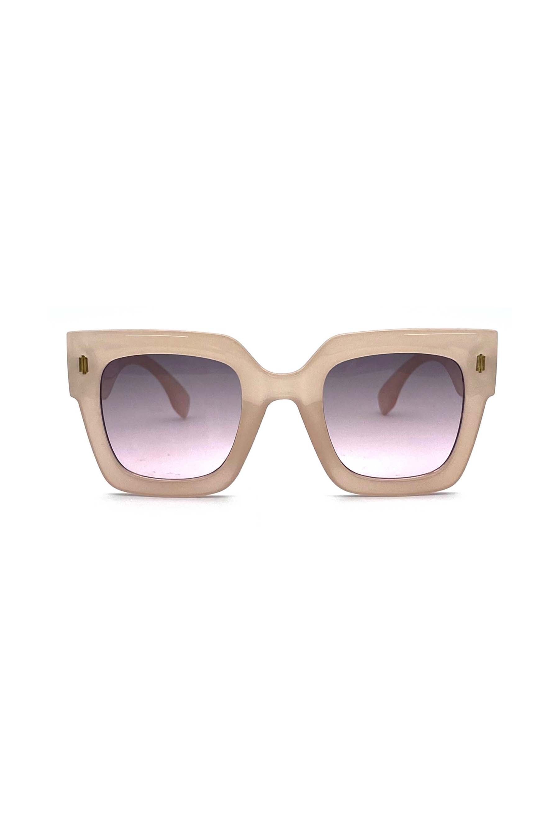 zonnebril mat model licht roze