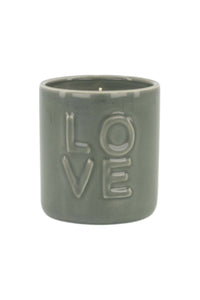 geurkaars keramiek love