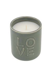 geurkaars keramiek love