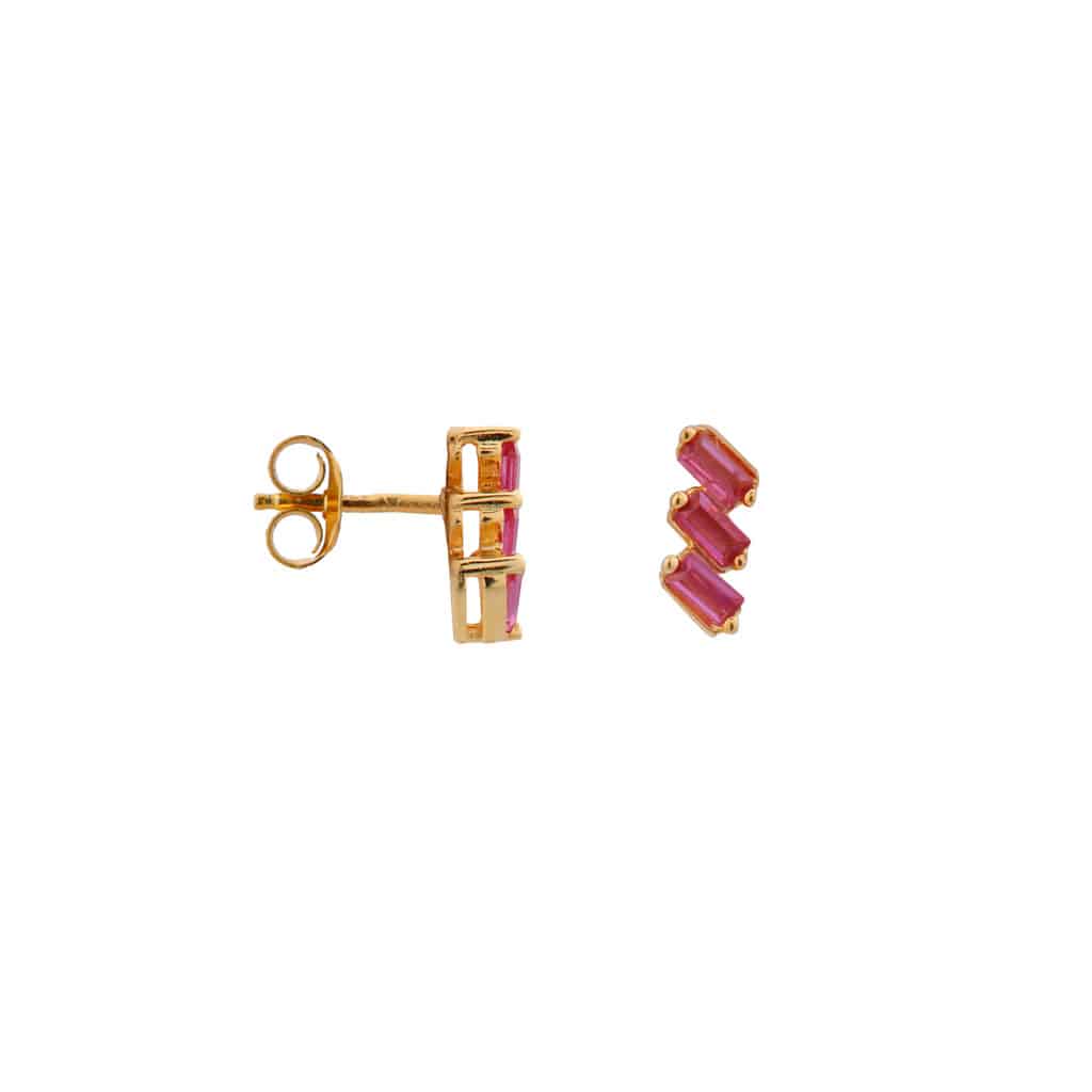 triple magenta gold