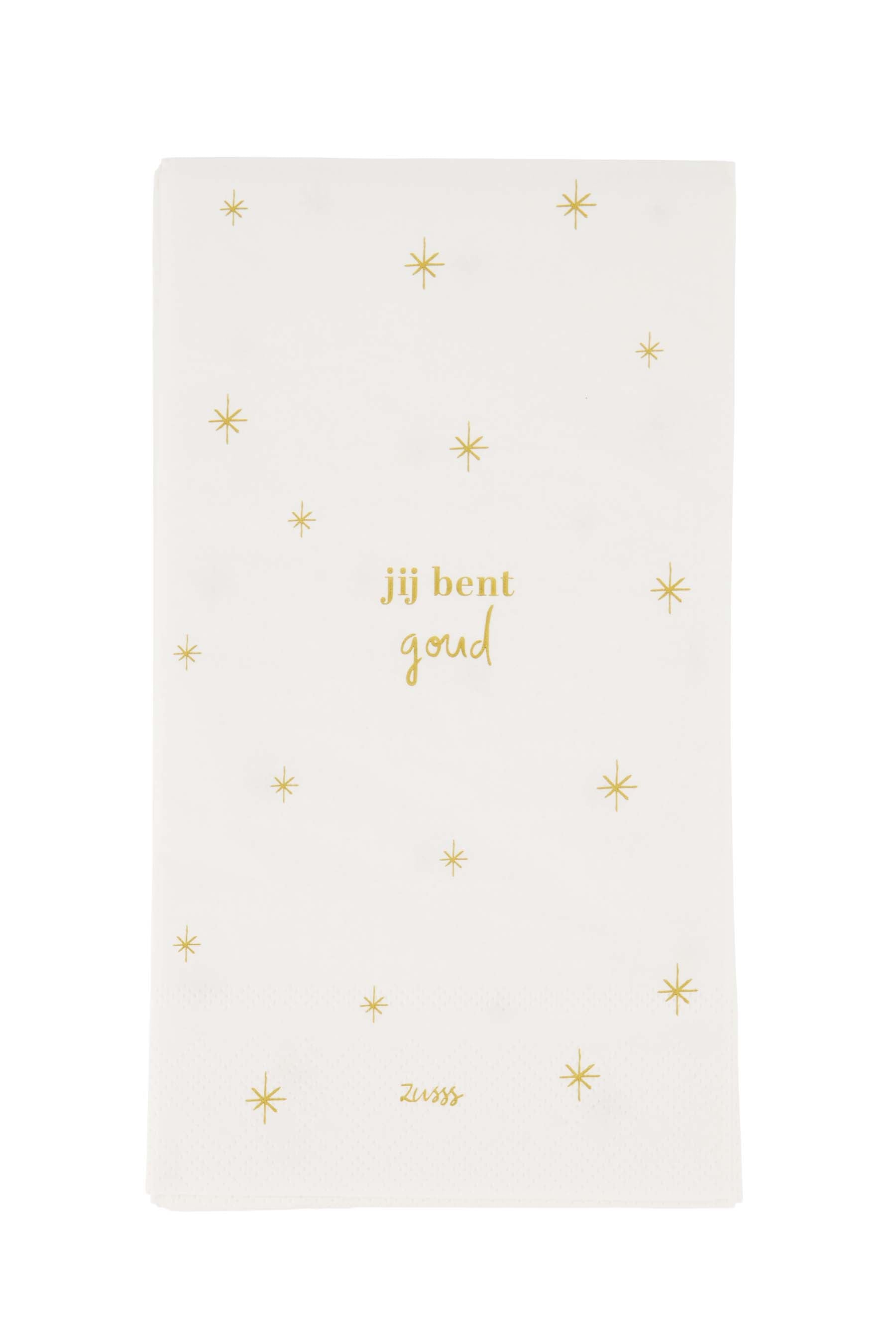 servetten rechthoek jij bent goud