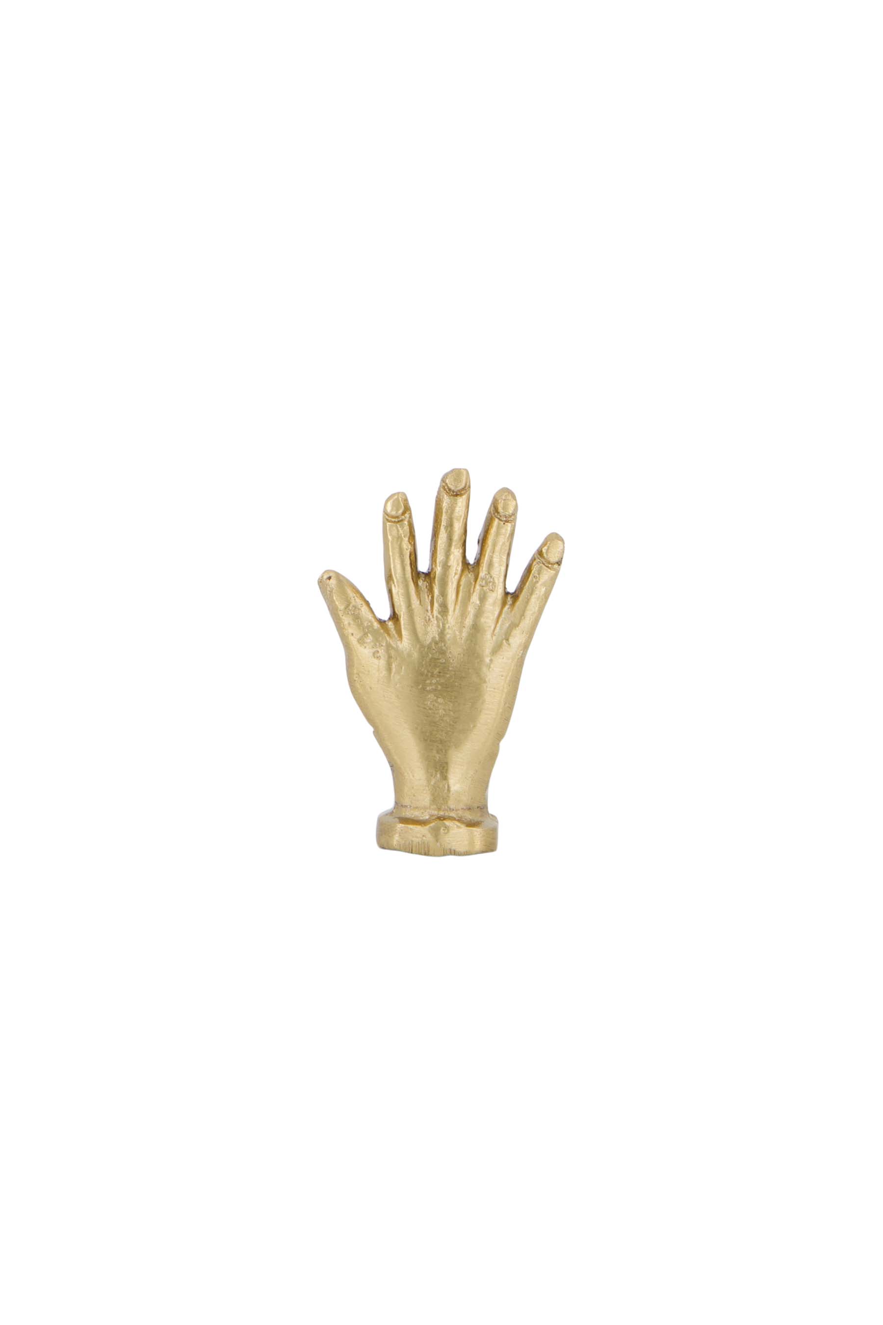 kaartenstandaard metaal hand goud