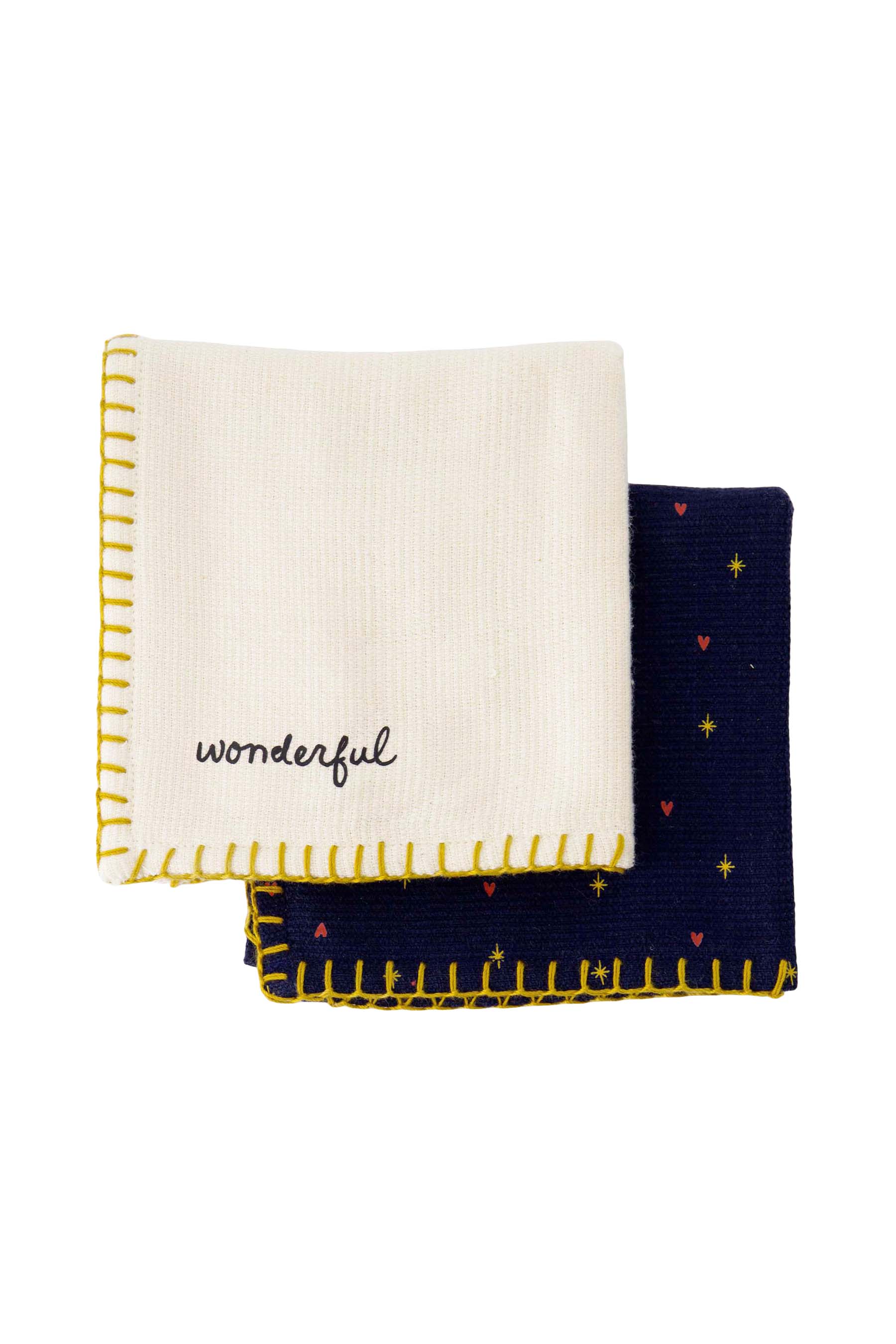 set van 2 vaatdoekjes wonderful multicolor