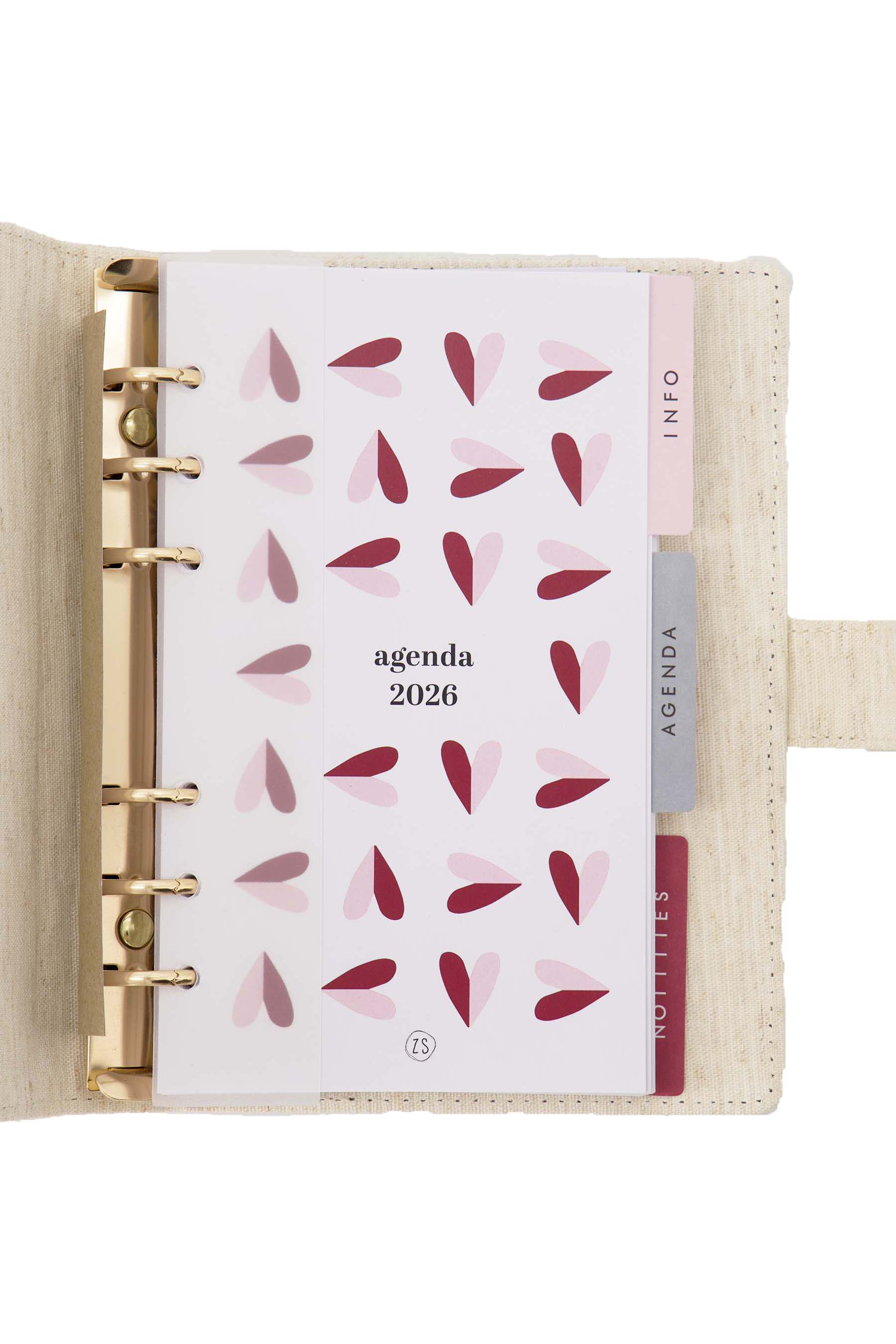 agendavulling 2026 multicolor