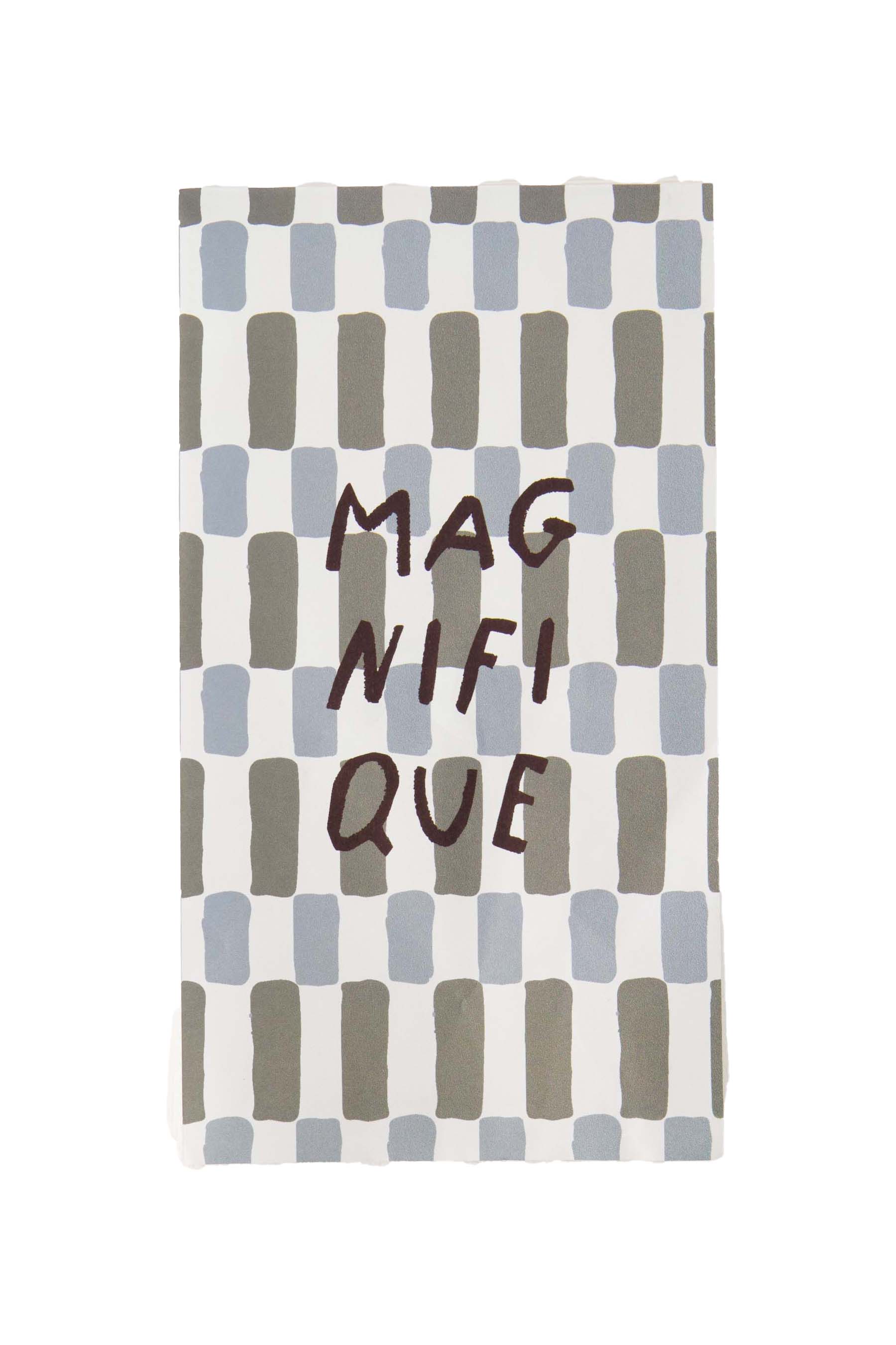 servetten rechthoek magnifique hartje multicolor