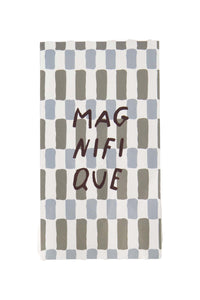 servetten rechthoek magnifique hartje multicolor