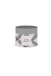 scrub 250gram geluksmomentje antracietgrijs/roze rood