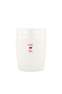 koffiemok moi toi wit/rood