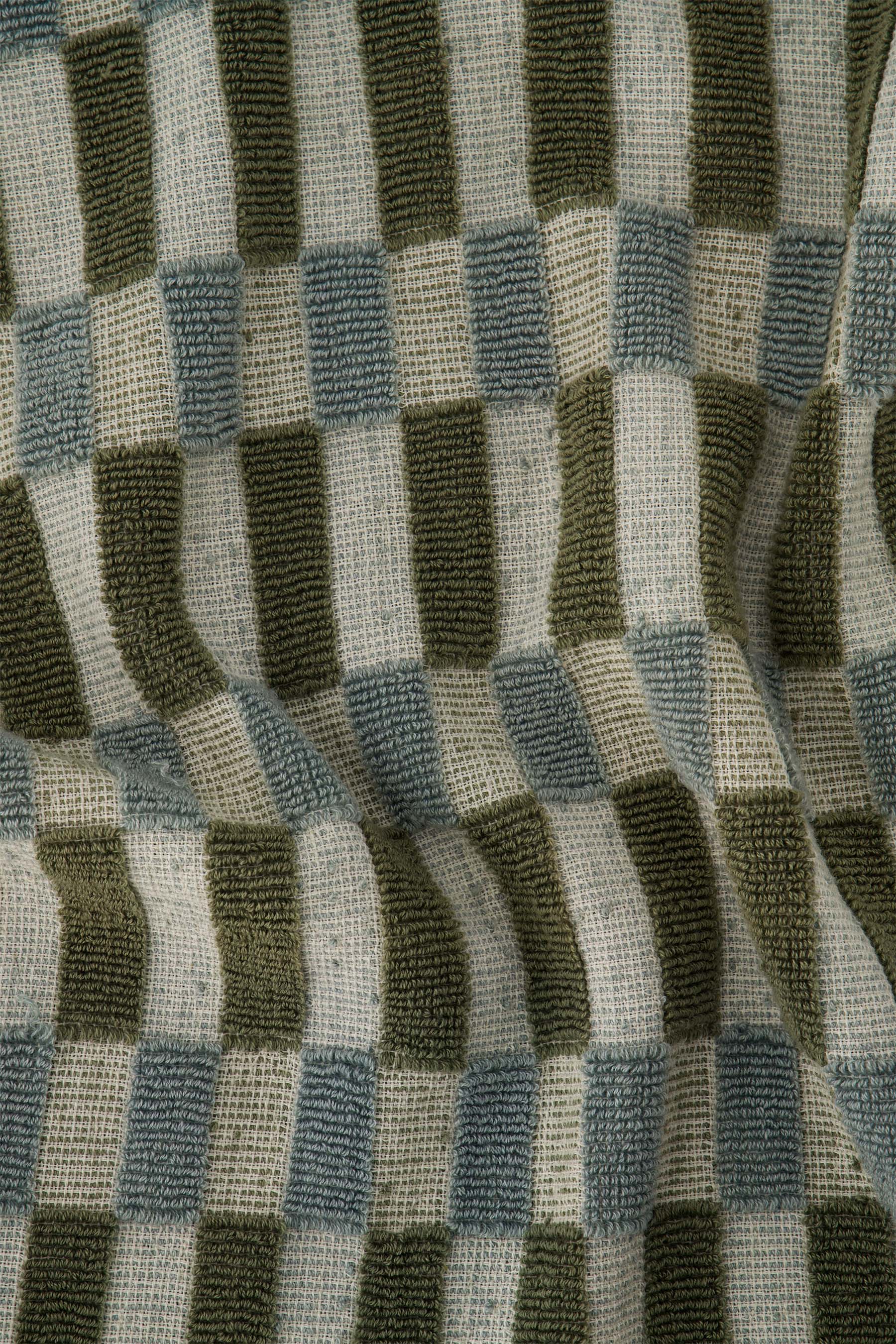 keukenset jij bent zo leuk grafisch patroon zand/grijs/groen