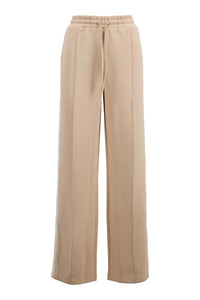 jersey broek met bies