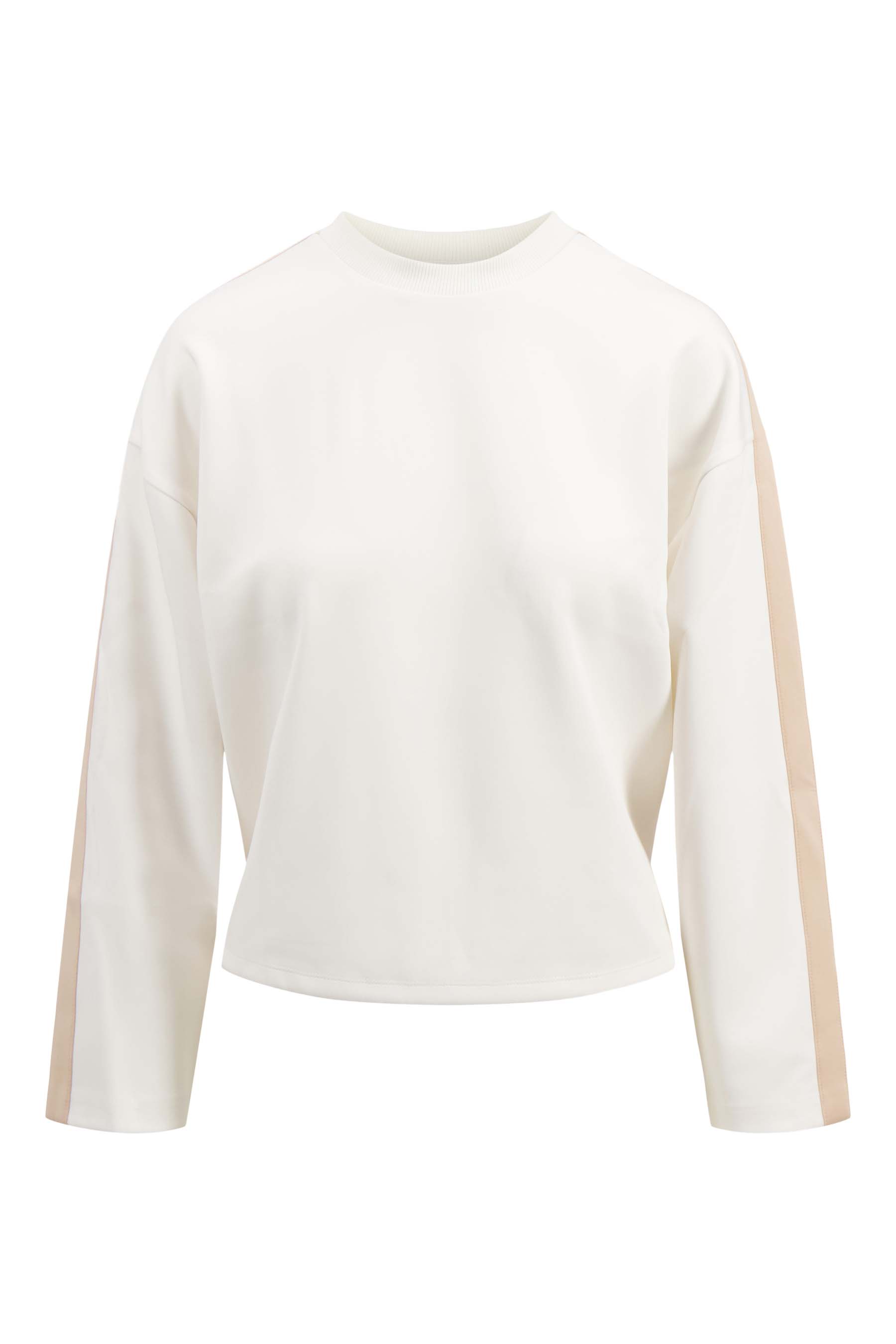 jersey top met bies
